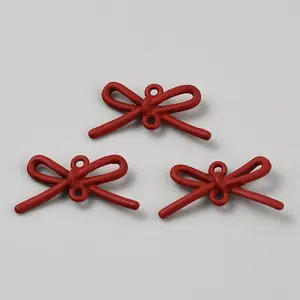 Spray Printed Alloy Connector Charms