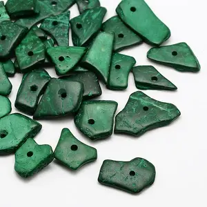 Dyed Chip Coconut Beads