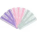 9Pcs 9 Styles Plastic Embroidery Thread Plate