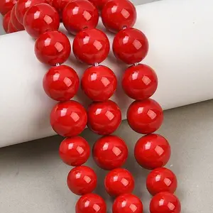 Natural Mashan Jade Graduated Beads Strands