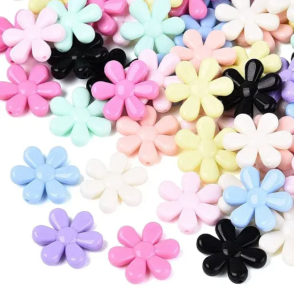 Opaque Acrylic Beads