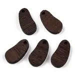 Natural Wenge Wood Pendants