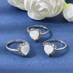Brass Micro Pave Cubic Zirconia Finger Rings