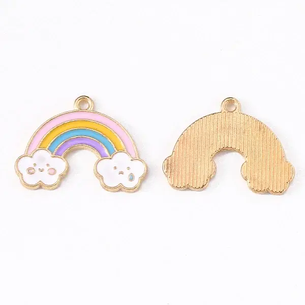 Alloy Enamel Pendants