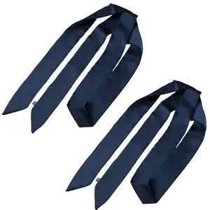 Long Polyester Silk Scarf for Women Girls