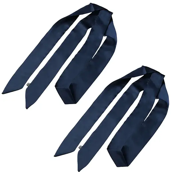 Long Polyester Silk Scarf for Women Girls