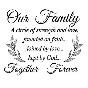 PVC Quotes Wall Sticker
