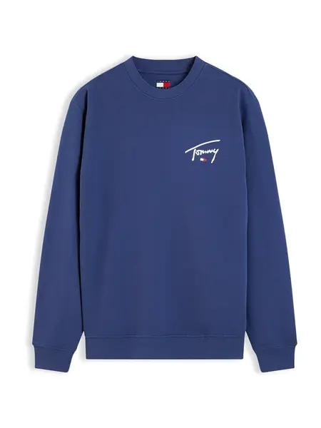 Tommy Jeans Mikina  enciánová / biela