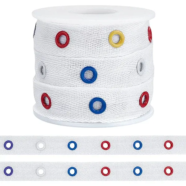 10 Yards Cotton Herringbone Ribbons