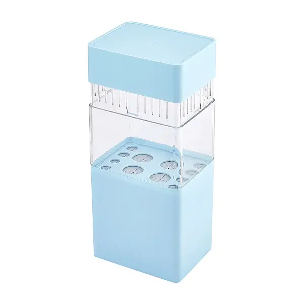 ABS with Plastic Cosmetic Brush Storage Container