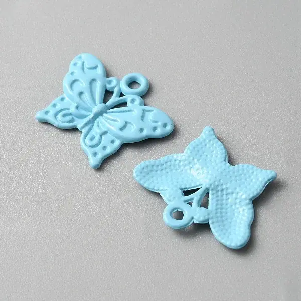Baking Paint Alloy Pendants
