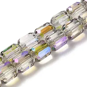 Electroplate Glass Beads Strands