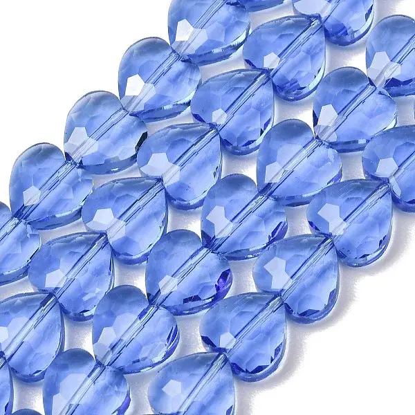 Transparent Glass Beads Strands
