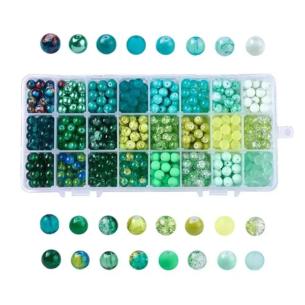 Mixed Style Glass Beads