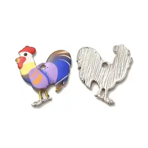 Alloy Enamel Pandants