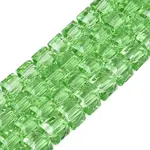 Transparent Glass Beads Strands