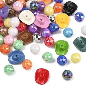 12Pcs 12 Colors Opaque Acrylic Beads