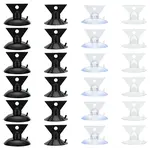 24Pcs 4 Styles PVC Light Bulb Suction Cup Removal Tool