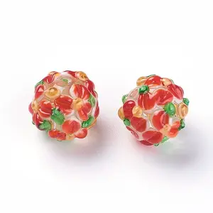 Handmade Bumpy Lampwork Beads