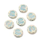Painted Opaque Acrylic Beads