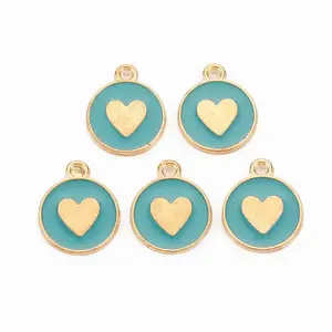 Alloy Enamel Pendants