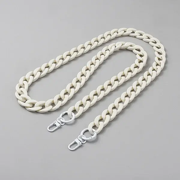 Acrylic Cuban Link Chain Bag Extender Chains