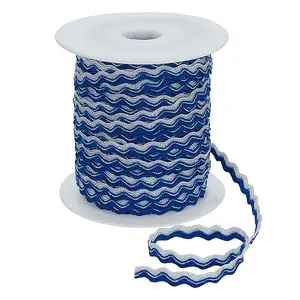 2 Bundles Polypropylene Wavy Fringe Trim Ribbon