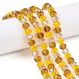 Transparent Glass Beads Strands
