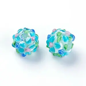 Handmade Bumpy Lampwork Beads