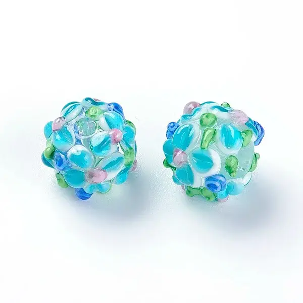 Handmade Bumpy Lampwork Beads