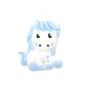 Unicorn Food Grade Eco-Friendly Silicone Beads