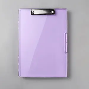 Rectangle Plastic Clipboards & Storage Folder