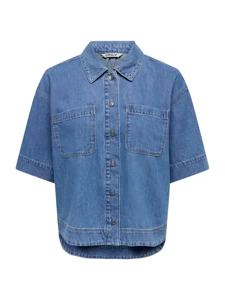ONLY Blúzka 'ONLCleo'  modrá denim