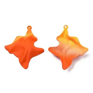 Spray Painted Iron Pendants