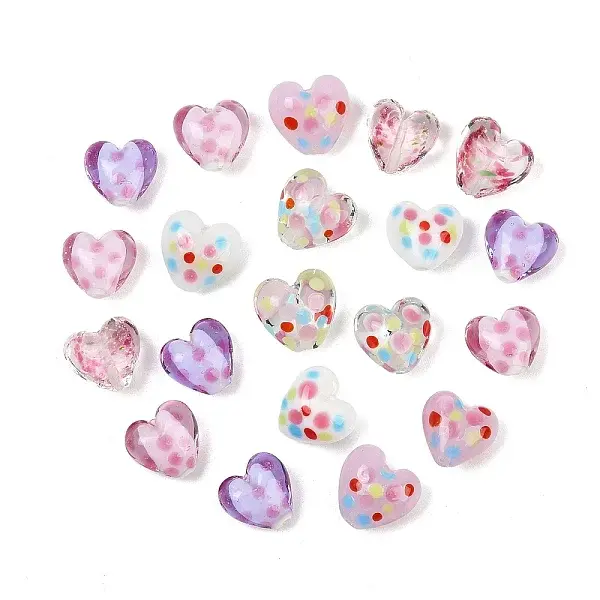 Handmade Bumpy Lampwork Beads
