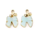 Alloy & Resin & Rhinestone Pendants