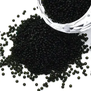 15/0 Transparent Czech Glass Seed Beads