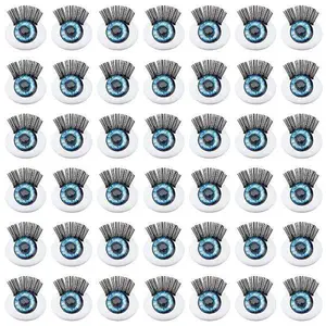 50 Pairs 4D ABS Doll Craft Cartoon Movable Eye