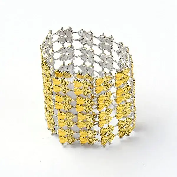 Plastic Rhinestone with Polyester Napkin Holder Adornment