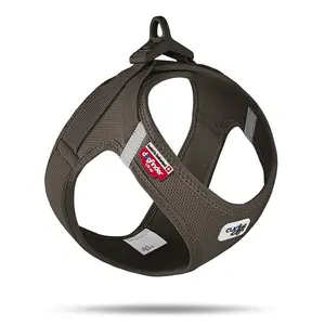 Postroj pre psov so sponou Air-Mesh Brown, XL, 12-18 kg