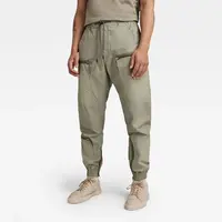 G-STAR Pants - 3D PM cuffed trainer green