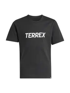 ADIDAS TERREX Funkčné tričko  čierna / biela