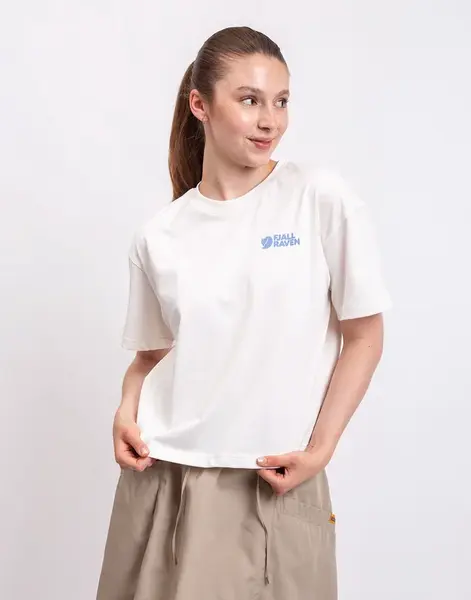 Tričko Fjällräven Forest Walk T-shirt W 111 Eggshell