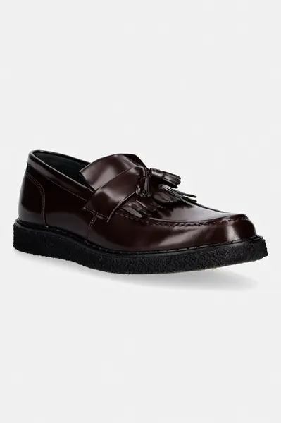 Fred Perry loafery pánske kožené