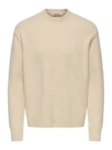 Only & Sons Sveter 'ONSJames'  béžová