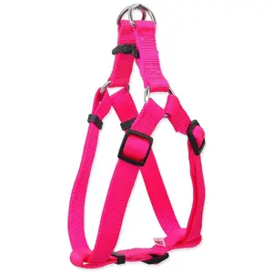 Dog Fantasy Postroj Classic L růžový 2,5x65-99cm