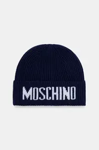 Moschino  čepice pánská s příměsí vlny