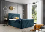 Boxspring Candice Rozměr: 140 x 200 cm, látka: Nube 40