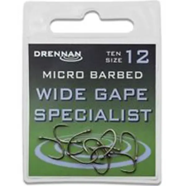 Drennan háčky Wide Gape Specialist vel. 12