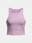 Under Armour Tílko Meridian Rib Crop Tank-PPL - Dámské